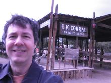 The O.K. Corral - not the real one, but the movie set