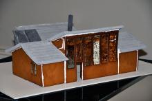 Photo of the gingerbread house